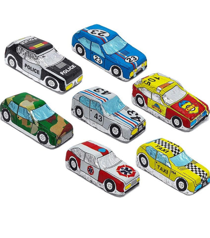 4 Cars (foil wrapped chocolate cars) - Nandy's Candy4 Cars (foil wrapped chocolate cars)