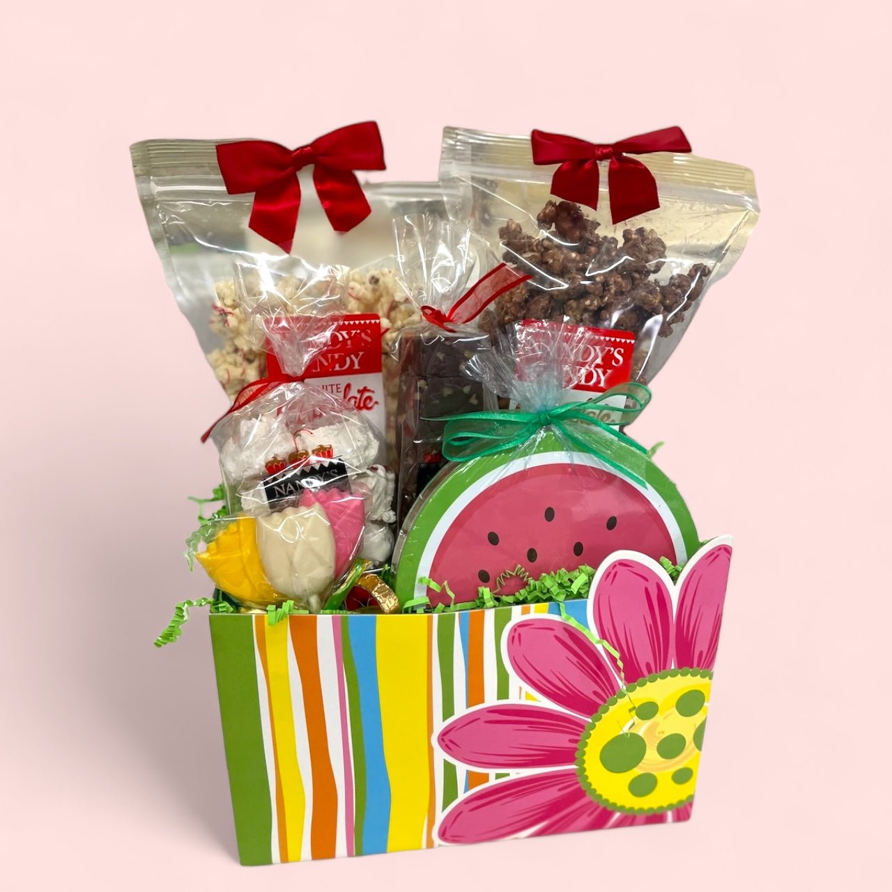 Spring Gift Basket - Nandy's CandySpring Gift Basket
