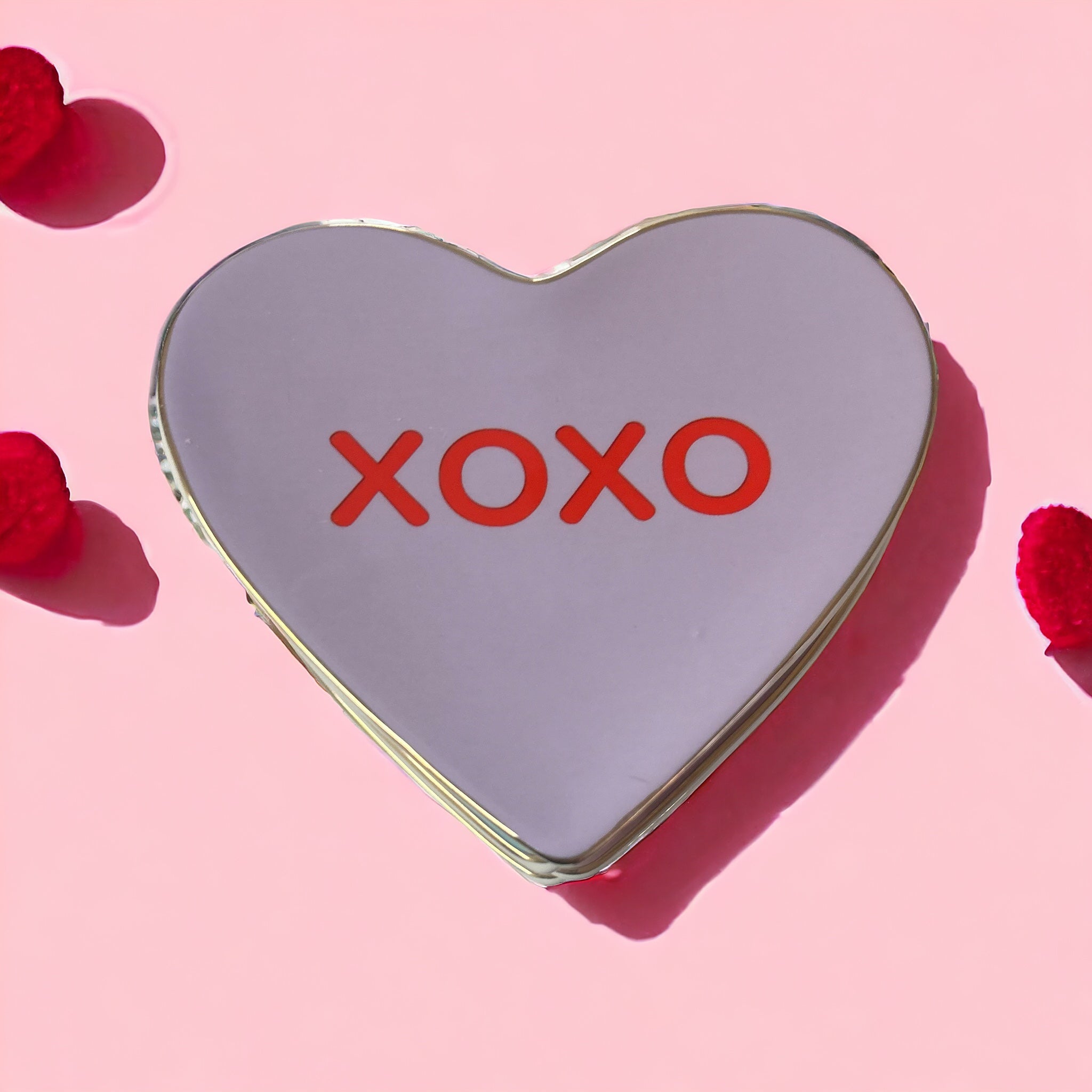 Conversation Heart Ceramic plates no Nandy's Candy