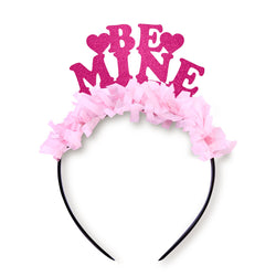 Be Mine Valentines Party Crown Headband - Nandy's CandyBe Mine Valentines Party Crown Headband