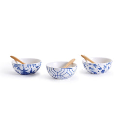 Chinoiserie Tidbit Bowls with Spoon - Nandy's CandyChinoiserie Tidbit Bowls with Spoon