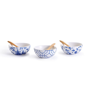 Chinoiserie Tidbit Bowls with Spoon - Nandy's CandyChinoiserie Tidbit Bowls with Spoon