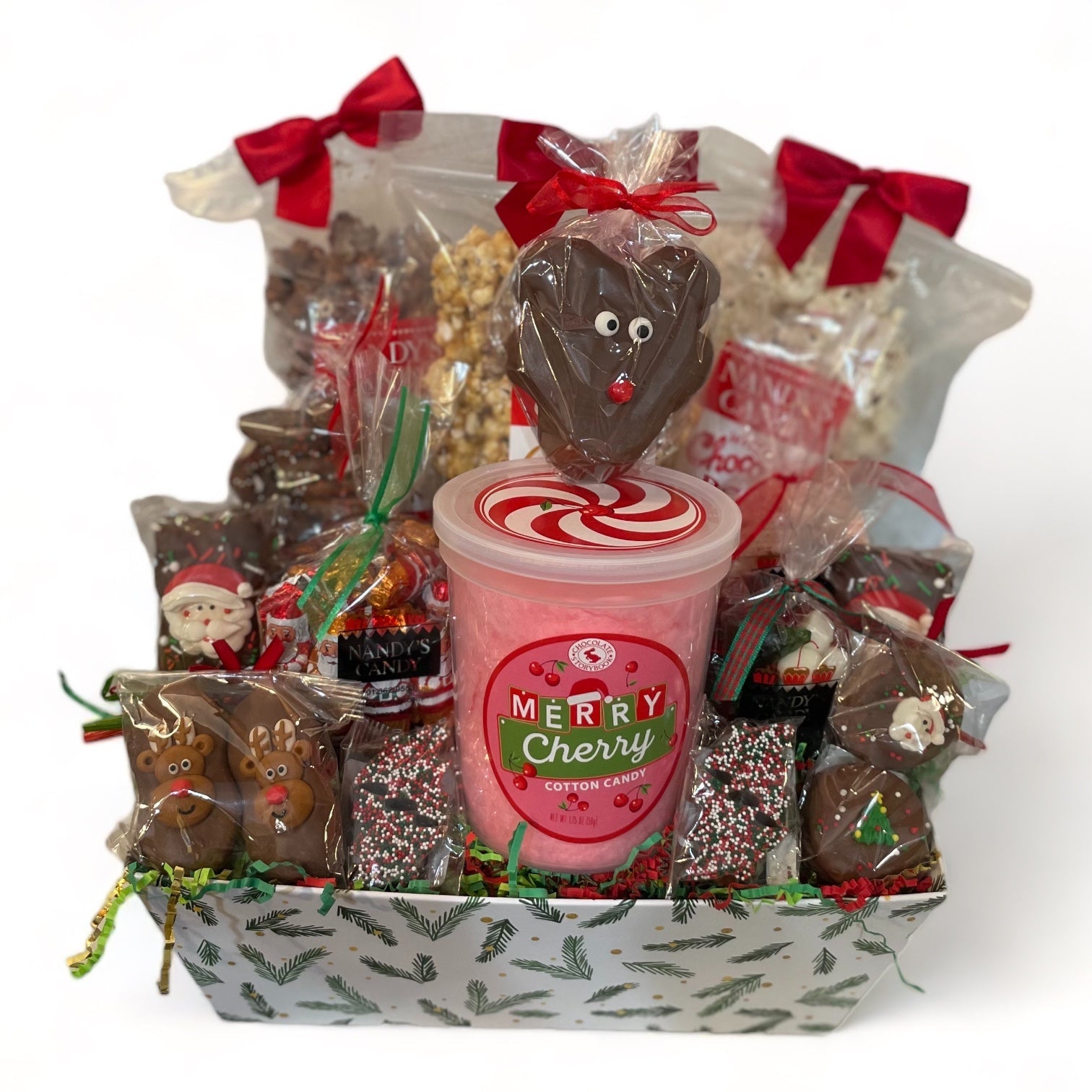 Family Christmas Basket - Nandy's CandyFamily Christmas Basket