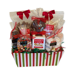 Family Christmas Gift Basket - Nandy's CandyFamily Christmas Gift Basket