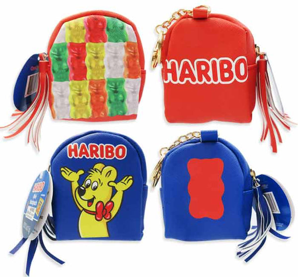 Haribo Mini Backpack Keychain with Gummies - Nandy's CandyHaribo Mini Backpack Keychain with Gummies