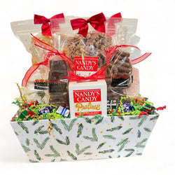 Holly Jolly Holiday Basket - Nandy's CandyHolly Jolly Holiday Basket