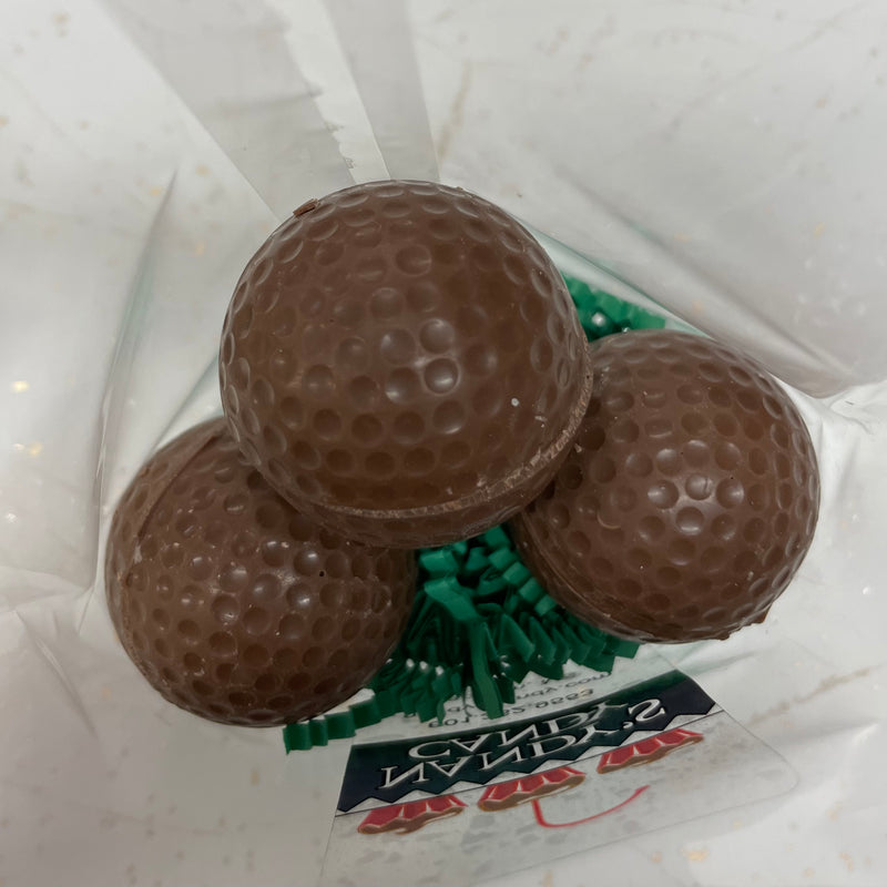 Chocolate Golf Balls