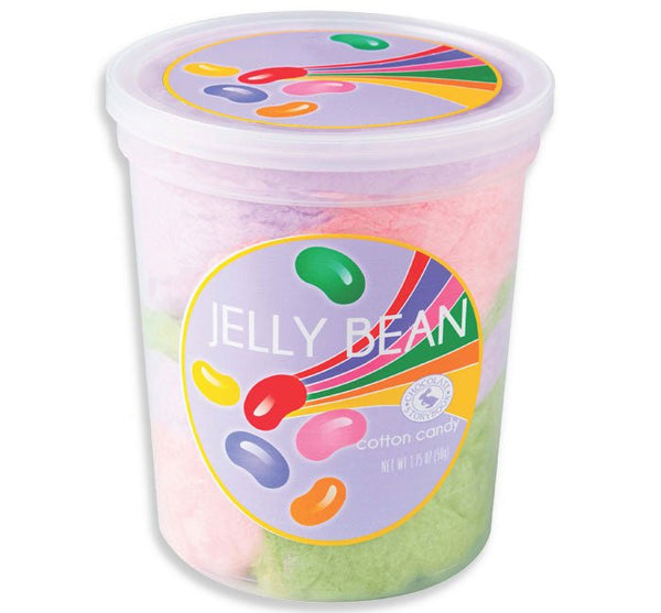 Jelly Bean Cotton Candy Tub - Nandy's CandyJelly Bean Cotton Candy Tub