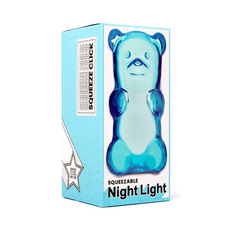 Kids Night Light: Squeezable Gummy Soft Glow - Blue Razz - Nandy's CandyKids Night Light: Squeezable Gummy Soft Glow - Blue Razz