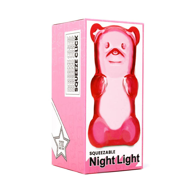 Kids Night Light: Squeezable Gummy Soft Glow - Strawberry - Nandy's CandyKids Night Light: Squeezable Gummy Soft Glow - Strawberry