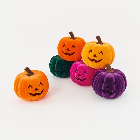 One Hundred Eighty Degrees Jack O Lantern (flocked) - Nandy's CandyOne Hundred Eighty Degrees Jack O Lantern (flocked)