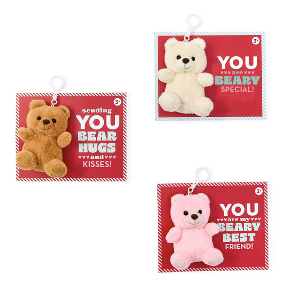 Plush Bear Valentine Card - Nandy's CandyPlush Bear Valentine Card