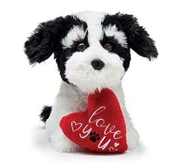 Plush Valentines Puppy - Nandy's CandyPlush Valentines Puppy