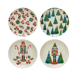 Round Decorative Holiday Plate - Nandy's CandyRound Decorative Holiday Plate