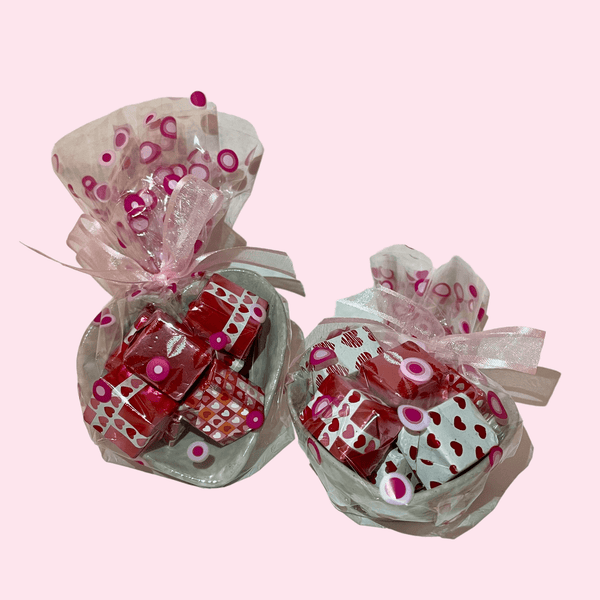 Small Heart Bowl (foil wrapped chocolate) - Nandy's CandySmall Heart Bowl (foil wrapped chocolate)