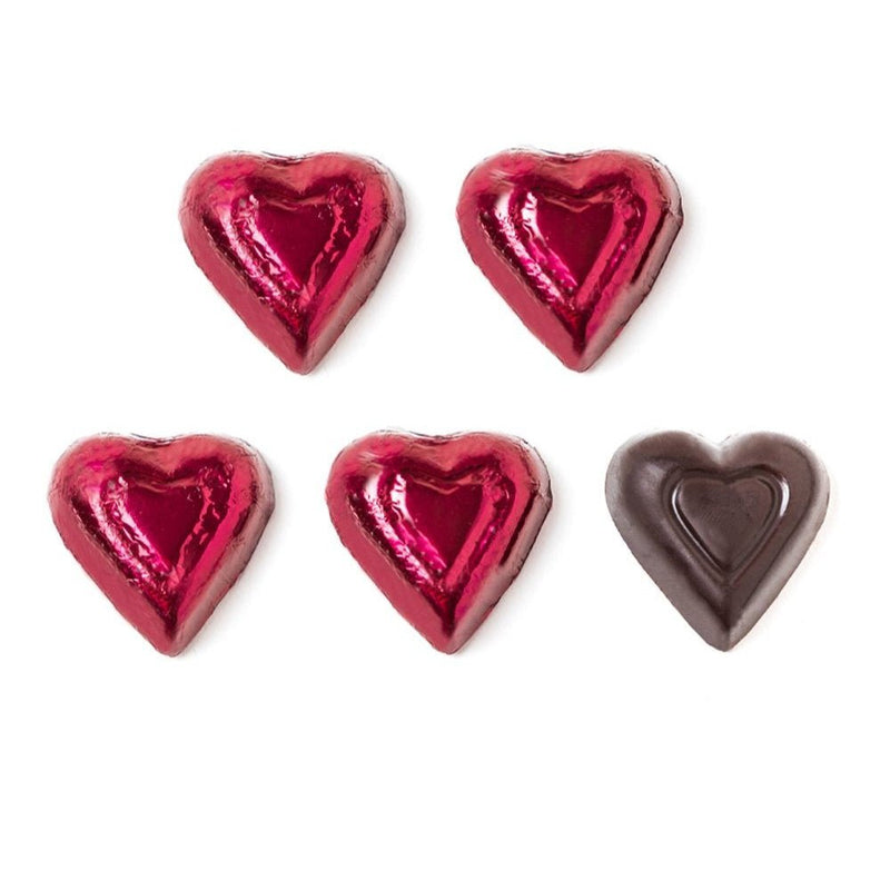 Valentines Foiled Heart Chocolates - Nandy's CandyValentines Foiled Heart Chocolates