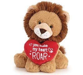 Valentine's Lion Plush Animal - Nandy's CandyValentine's Lion Plush Animal