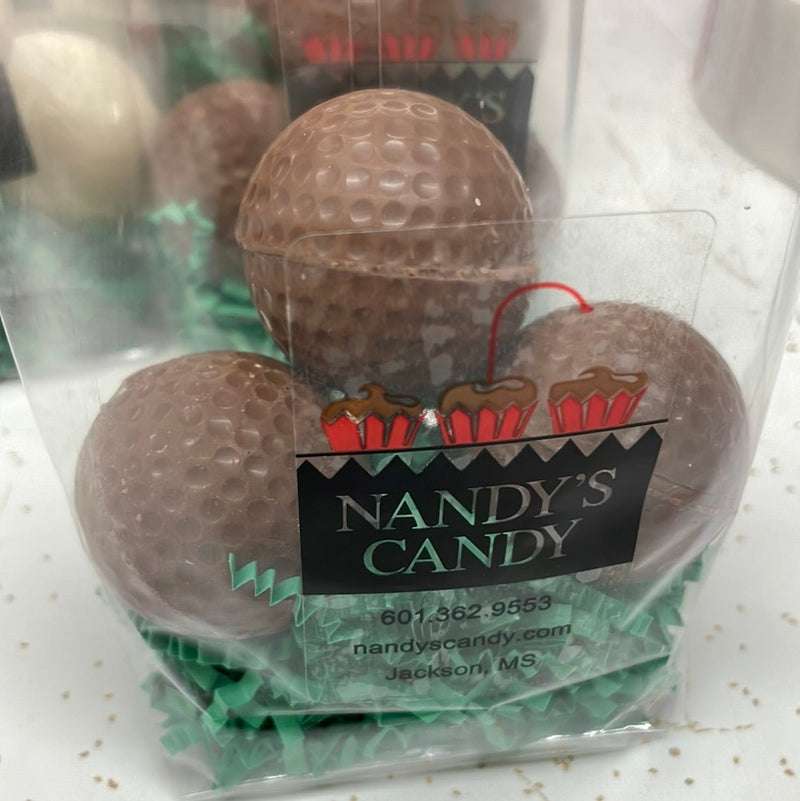 Chocolate Golf Balls - Nandy's CandyChocolate Golf Balls