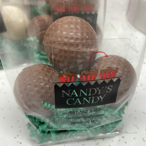 Chocolate Golf Balls - Nandy's CandyChocolate Golf Balls