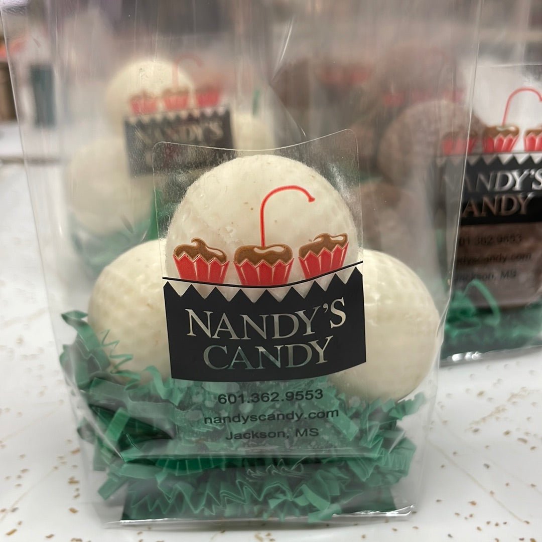 Chocolate Golf Balls - Nandy's CandyChocolate Golf Balls