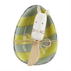 Easter Bunny or Egg Dip Cup with Foil Wrapped Chocolate Eggs - Nandy's CandyEaster Bunny or Egg Dip Cup with Foil Wrapped Chocolate Eggs