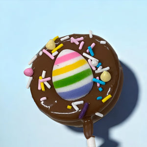 Easter Chocolate covered Oreo suckers - Nandy's CandyEaster Chocolate covered Oreo suckers