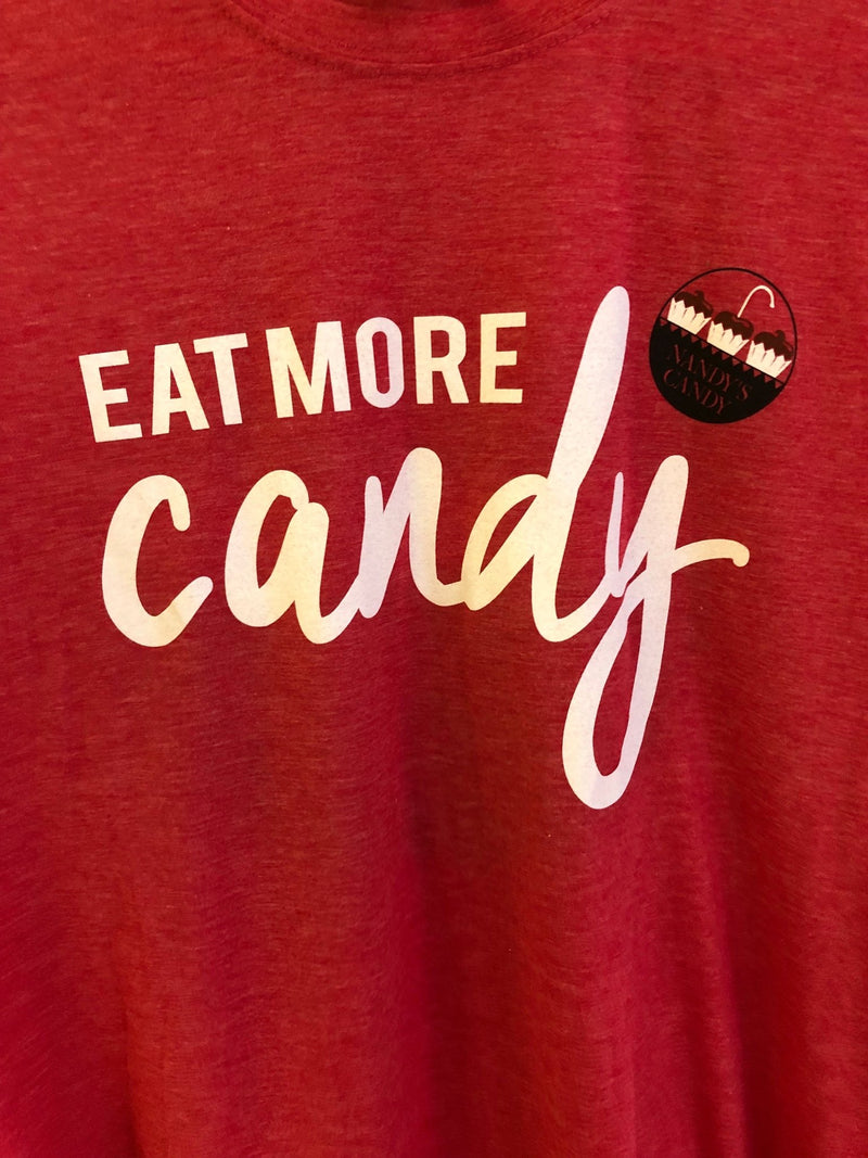 Eat More Candy (RED) T-Shirt - Nandy's CandyEat More Candy (RED) T-Shirt