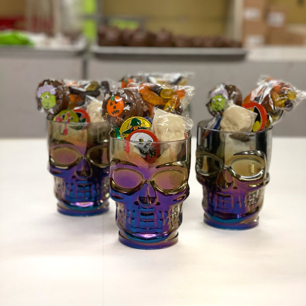 Halloween Skull Goodie Cups