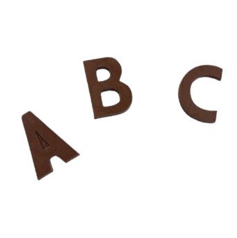 Milk Chocolate Letters - Nandy's CandyMilk Chocolate Letters