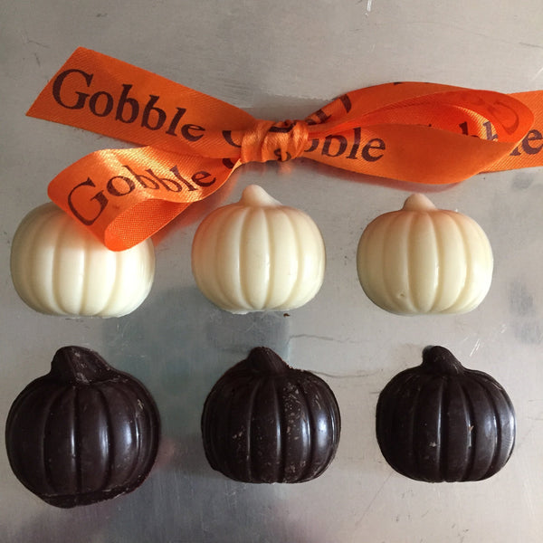 Solid Chocolate Bite Size Pumpkins - Nandy's CandySolid Chocolate Bite Size Pumpkins