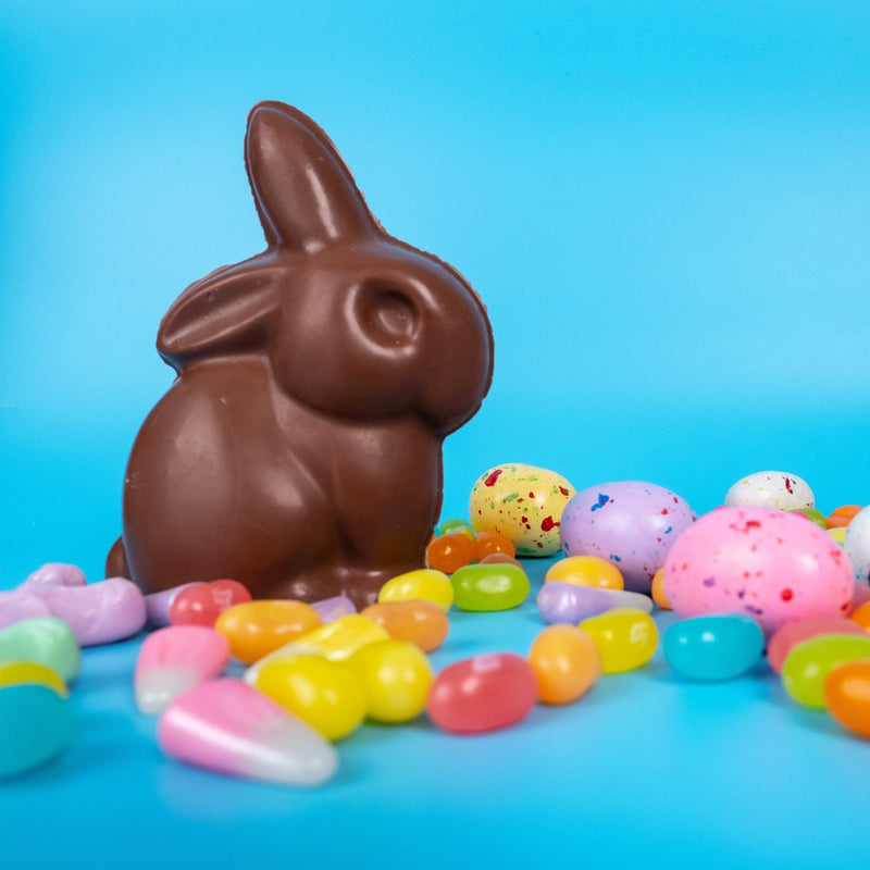 Solid Chocolate Bunny - Nandy's CandySolid Chocolate Bunny