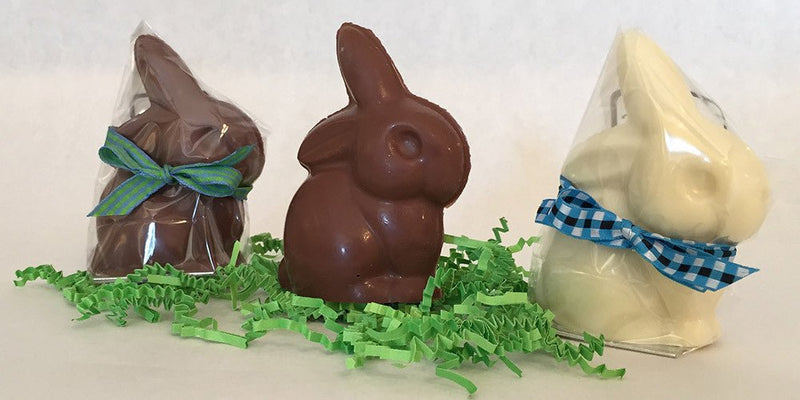 Solid Chocolate Bunny - Nandy's CandySolid Chocolate Bunny