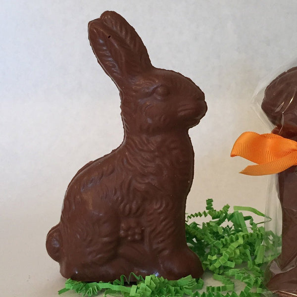 Solid Chocolate Rabbit - Nandy's CandySolid Chocolate Rabbit