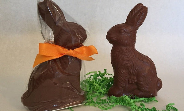 Solid Chocolate Rabbit - Nandy's CandySolid Chocolate Rabbit