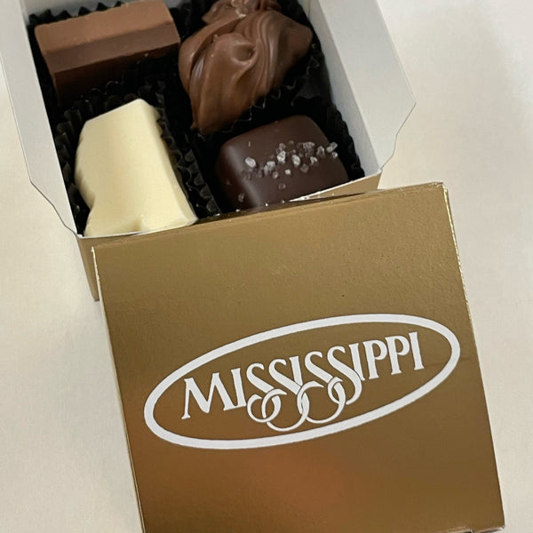 Square Mississippi Favor Box - Nandy's CandySquare Mississippi Favor Box