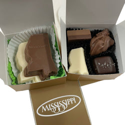 Square Mississippi Favor Box - Nandy's CandySquare Mississippi Favor Box