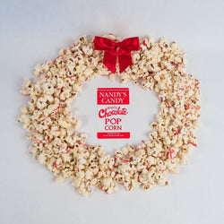 White Chocolate Covered Popcorn - Nandy's CandyWhite Chocolate Covered Popcorn