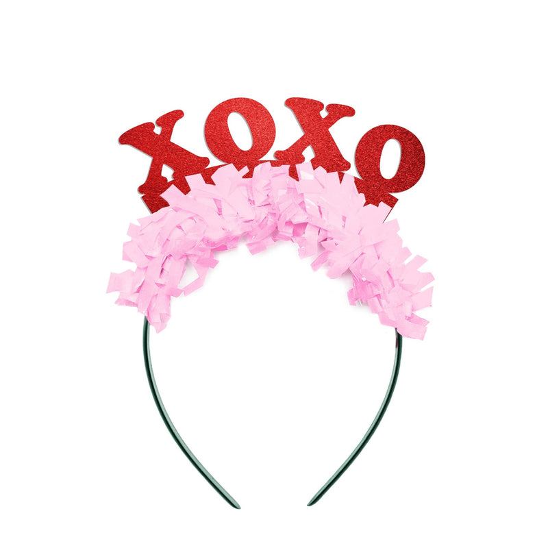 XOXO Valentines Party Crown Headband - Nandy's CandyXOXO Valentines Party Crown Headband